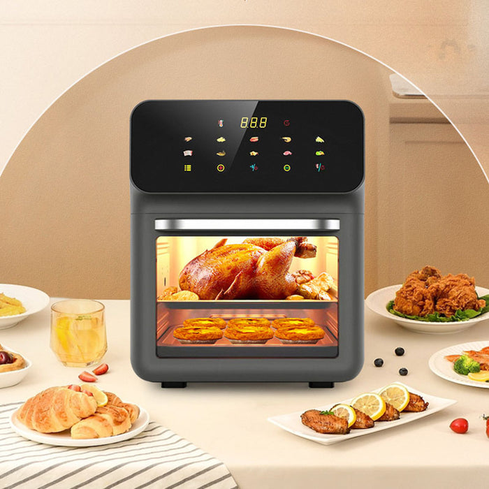 Air Fryer Oven for Family in 10L with Smart Control, Digital Touch Screen