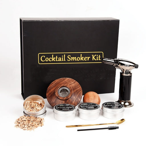 cocktail smoker kit with wood chips