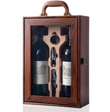 double wine box