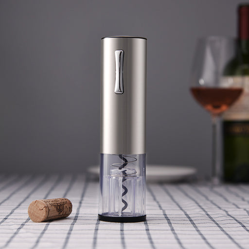 smart wine opener silver