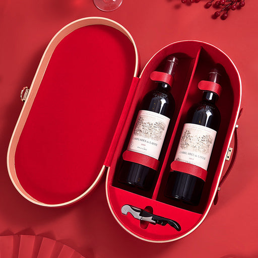 two bottle wine box