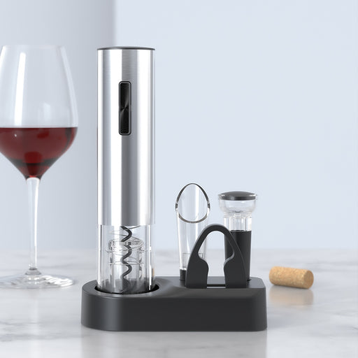 wine opener set stainless steel